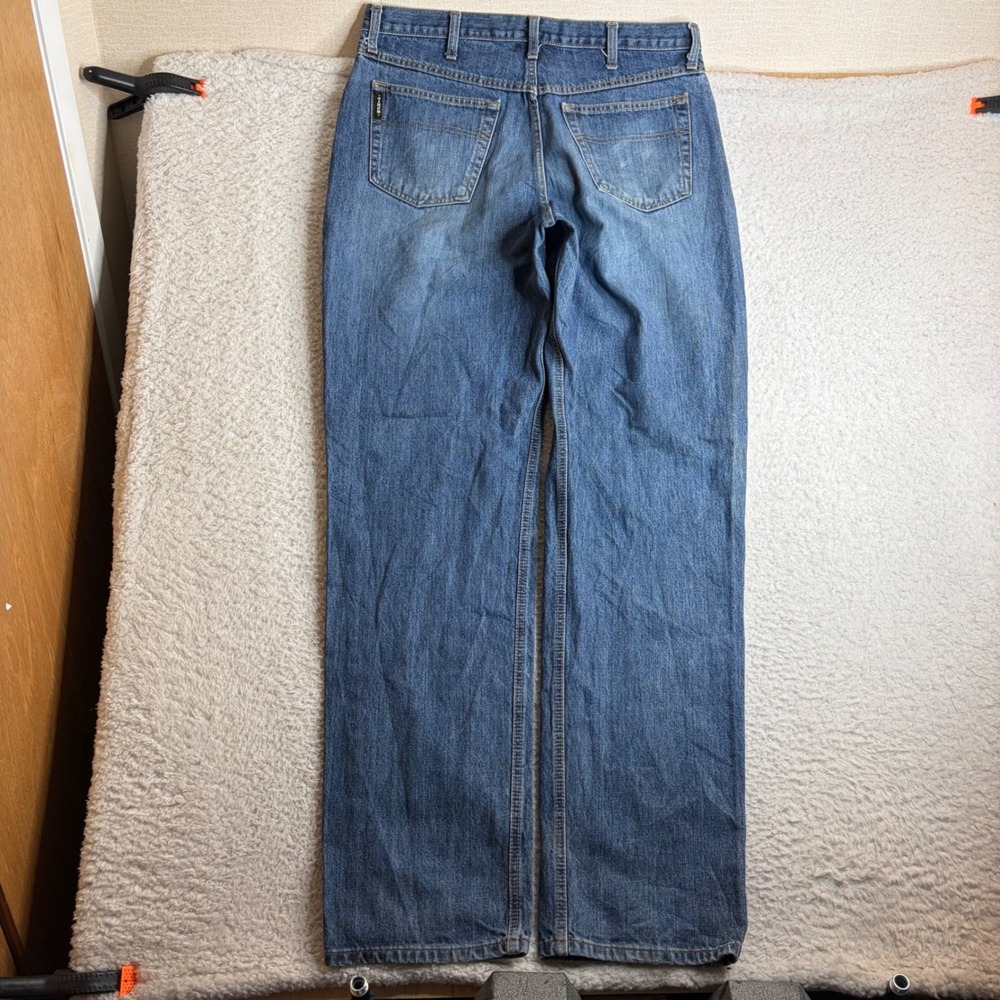 Cinch Green Label Mens Jeans 36x38 (37) Medium Wash Straight Leg Denim